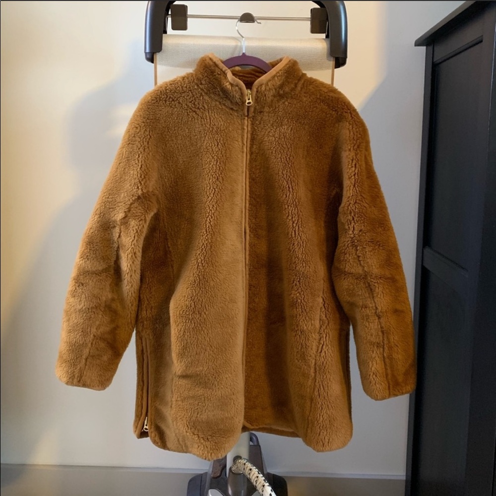 SOLD OUT J Crew Zip Up Plush Fleece Coat